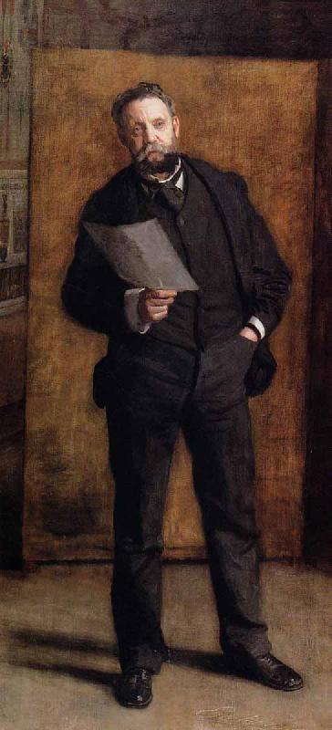 Thomas Eakins Portrait of Leslie W Miller Germany oil painting art